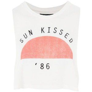 Topshop Women's Graphic Tank Top